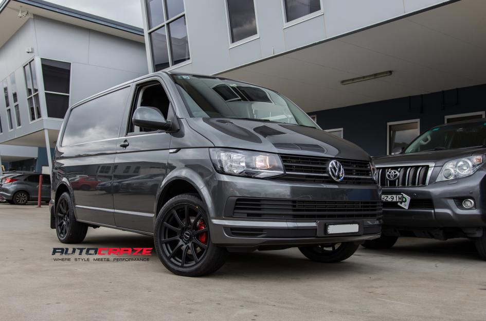 VOLKSWAGEN TRANSPORTER CARBINE SATIN BLACK